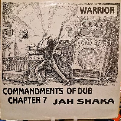 Jah Shaka Commandments Of Dub Chapter 7 Vinyl Record LP VG+/VG • £75