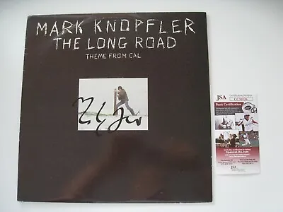 Mark Knopfler Autographed The Long Road Theme From Cal Vinyl JSA # CC30526 • $499.99