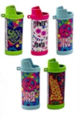 Funky Flower Power Cover Case - Fits Large Bic Lighter - Bulk 4 Pack • $24.99