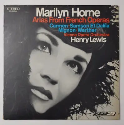 Marilyn Horne Arias From French Operas Vinyl Record London OS 26064 Tested • $18.99