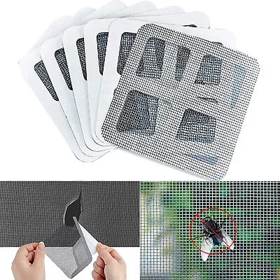 5x Window Door Screen Patch Repair Kit Cover Fiberglass Mesh Hole Repaire Tape • $3.49