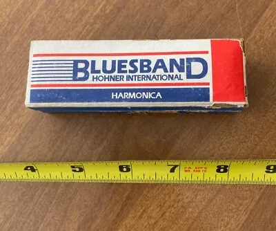 Vintage M. Hohner International Harmonica Blues Harp Marine Band Key C W/ Box • $22