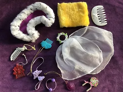 Bundle Of My Little Pony Accessories - Cape Bridal Veil Combs And Others • £3