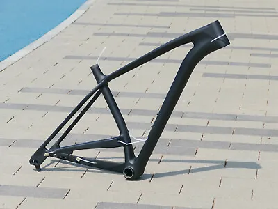 Carbon Matt 29ER Boost PLUS Mountain Bike Frame 19  148 * 12mm  + Axle + Headset • $289