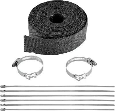 VANCE & HINES Black Exhaust Wrap 2 X25' 26523 • $119.99