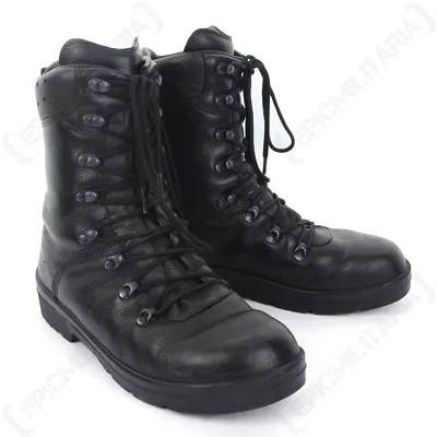 German Army Para Boots - Sizes 4 To 13 - Leather Military Surplus Combat Winter • £43.95