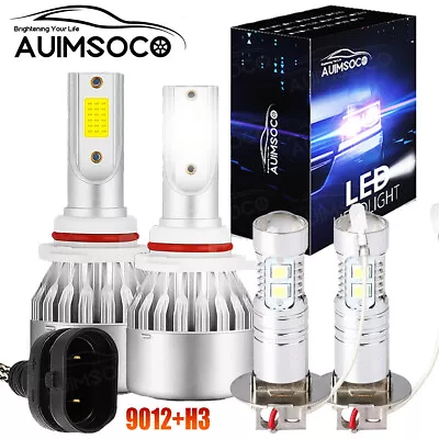 For Nissan Maxima 2004-2006 4PCs White LED Headlight Fog HI/LO Light Bulbs Kit • $33.50