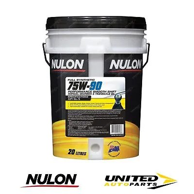 NULON Full Synthetic 75W-90 Manual Gearbox & Transaxle Oil 20L For MAZDA RX-7 • $354.99