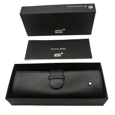 Montblanc Meisterstück Le Grand Traveler 147 Pen Genuine Leather Case Only • $225