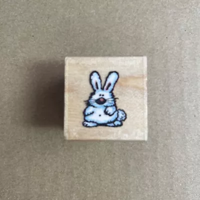 Rubber Stamp M Baby Bunny Rabbit Easter Cotton Tail • $10