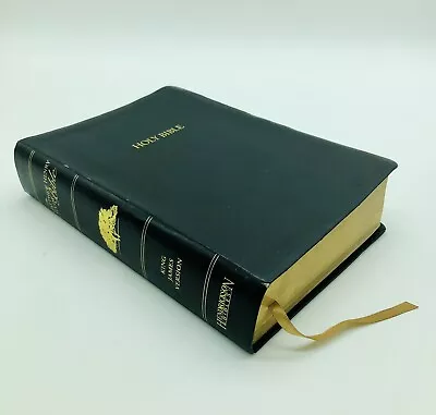 KJV Matthew Henry Study Bible-Black Imitation Leather King James Version • $45.99