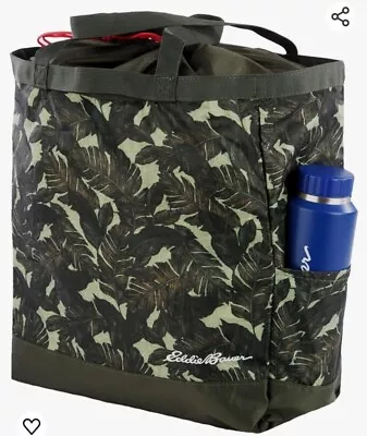 Eddie Bauer Stowaway Packable 25L Cinch Tote With Adjustable Cord Closure • $39.99