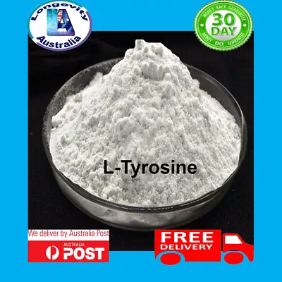  Tyrosine L-tyrosine 100% Pure Pharmaceutical Quality Powder 25 50 100 200 Grams • $11.90