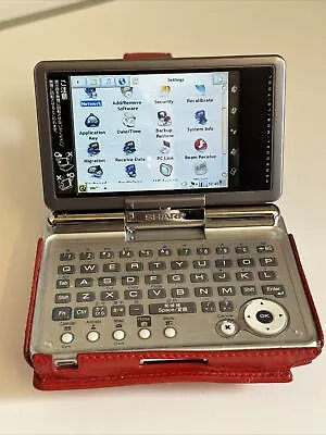 Sharp Zaurus SL-C1000 Handheld Palmtop PDA Cacko Linux Mini-Laptop • £42