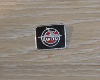 Garelli Chrome & Enamel Classic Motorcycle Pin Badge 1970s Rockers Ace Cafe. • £5
