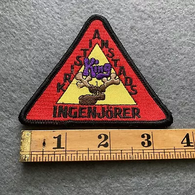 King Kristianstad Ingenjörer Moose Patch D3 • $8