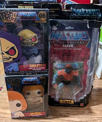 Commemorative Faker/Funko Pop Pin He Man & Skeletor • $90