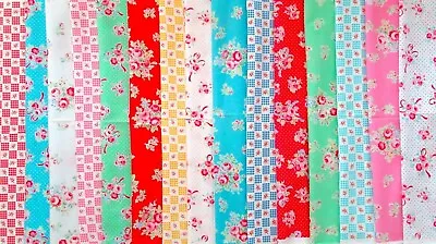 Flower Sugar Floral Collection Lecien Fabrics Shabby Chic Vintage Antique Roses • $5.75