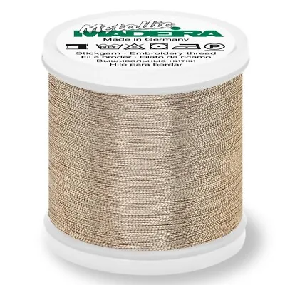 £7.50 • Buy Madeira Smooth Metallic Sewing And Embroidery Thread 200 - 1000M - FREE Delivery