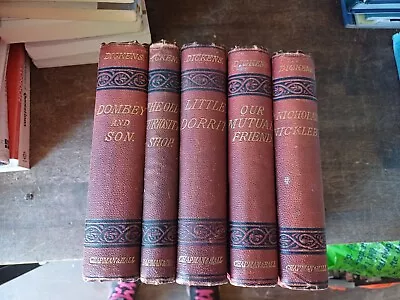 ! X5 Charles Dickens Chapman & Hall Books  • £20