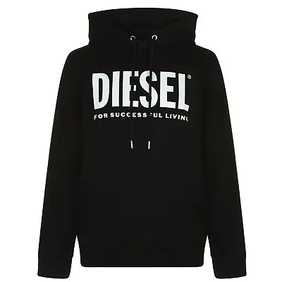 Diesel S-Girk-Hood-Ecologo Hoodie Sweat BNWT Designer Mens Clothing • £70