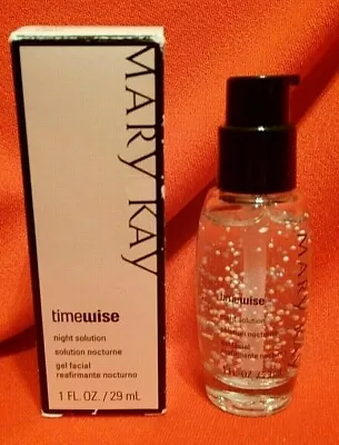 Mary Kay TimeWise NIGHT SOLUTION  1 Fl. Oz. New In Box DISCONTINUED • $21.99