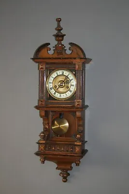 Antique German Vienna Style Wall Clock • £255