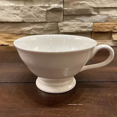 Villeroy & Boch All White Porcelain Tea Coffee Cup  Country Heritage  Mint • $24.95