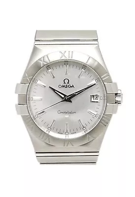 Omega Men's Constellation 09 Silver Dial Watch • $5000