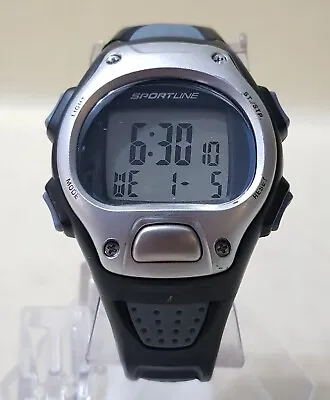 Sportline Watch Pulse Digital Unisex Wrist Watch HeartRate Watch NEW BATTERY  • $18