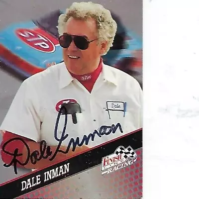 Dale Inman Signed 1994 Finish Line Racing #95 - Nascar • $3