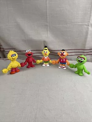 Tyco Jim Henson Sesame Street Pop-Together Friends Figures Numbers Set Of 8 1994 • $9.88