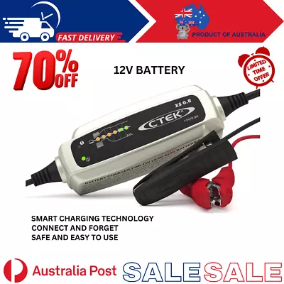 CTEK MXS 12V Smart Battery Charger Car Boat 4WD Caravan Bike Marine AGM • $125.95