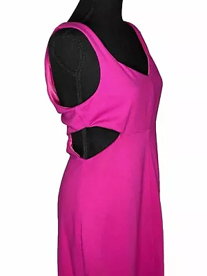 Fuchsia Express Cut Out Dress Size 10 • $14.50