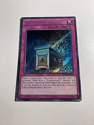 MP14-EN235 Imperial Tombs Of Necrovalley Secret Rare 1st Edition NM Yugioh Card  • £2.45