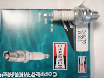 SPARK PLUGS 4 PACK MARINE ENGINES 24 QL78YC 938M OUTBOARD Johnson Evinrude Motor • $25.84