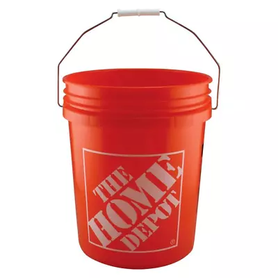 5 Gallon Orange Homer Bucket • $7.20