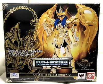 Saint Seiya Cloth Myth EX  Action Figure -Soul Of God-　Scorpion Miro New • $240