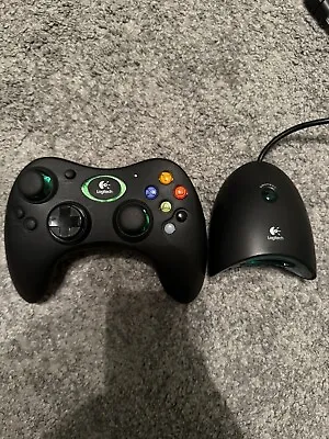 Logitech Cordless Precision Controller Wireless Original Xbox VGC • £70