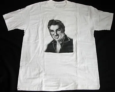 Vtg 80s Elvis Presley T-shirt L LARGE Thrasher Attitudes Tee Band • $25