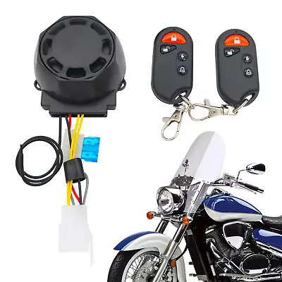 12V Motorcycle Remote Control Anti-theft Security System Safety Burglar Alarm • $14.89