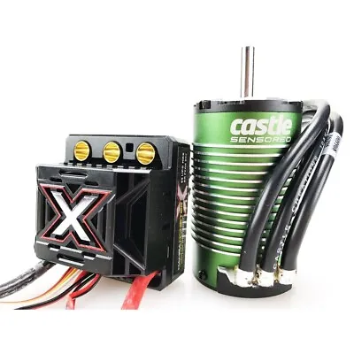 Castle Creation Monster X 25.2V Esc 8A Peak Bec W/1515-2200Kv V2 Sensored Motor  • $299.95