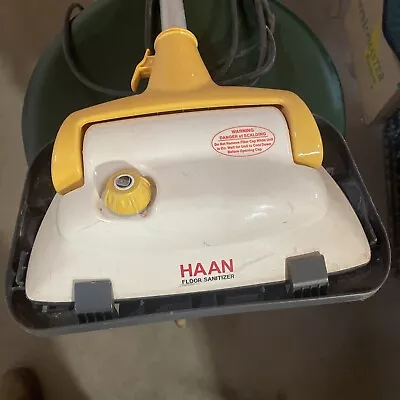 HAAN FS-20 FLOOR Sanitizer STEAM MOP Multi-Surface Steamer CLEANER Yellow/White • $55.20