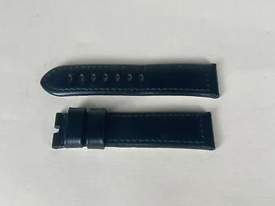 $295 • Buy *Rare* Panerai OEM Black Calf Leather EARLY SERIES Strap Band 24mm / 22mm
