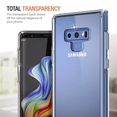 Samsung Galaxy Note 9 8 S9 8 Plus  Shockproof Crystal Clear TPU Protective Cover • $3.95