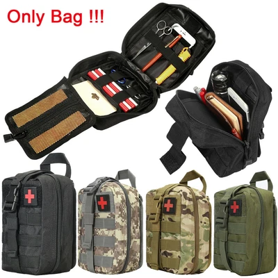 £9.99 • Buy Durable Tactical MOLLE Rip-Away EMT IFAK Medical Pouch First Aid Kit Utility Bag
