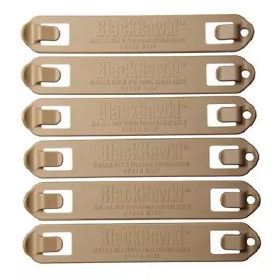 BlackHawk 38C506CT Coyote Tan 5  Strike Gen IV Speed Clips (6 Pack) • $18.40