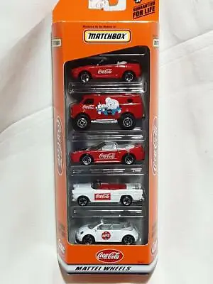 NEW! 1998 Matchbox Coca Cola 5 Pack Gift Set Collectable Mattel Wheels VW BUG • £18.04