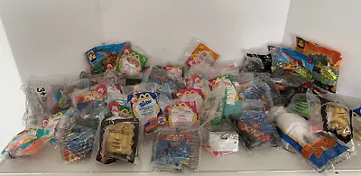 Fast Food Multi Franchise Kids Happy Meal Toy Lot 113 Vintage Mostly Sealed • $39.97