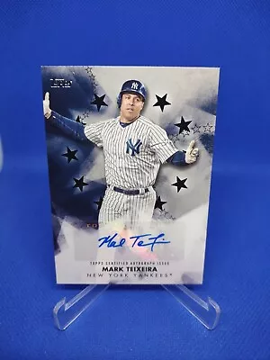 Mark Teixeira 2024 Topps Series 1 Baseball Stars Auto #'d /199 New York Yankees • $19.99